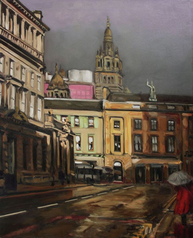 'Glassford Street, Glasgow' by artist Thomas Cameron